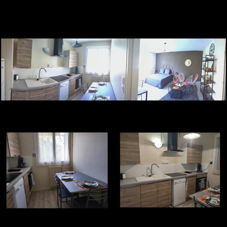 Studio - Meuble Tourisme, Trois Etoiles - 34 M2 Refait A Neuf- Residence Mâcon エクステリア 写真